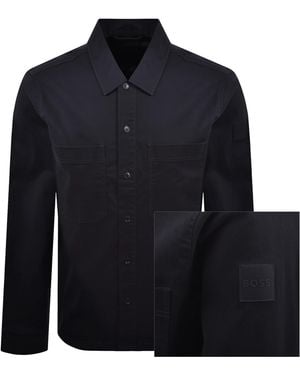 BOSS Boss Locky 4 Overshirt Dark - Blue