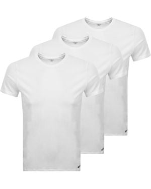 DIESEL Randal 3 Pack T Shirts - White