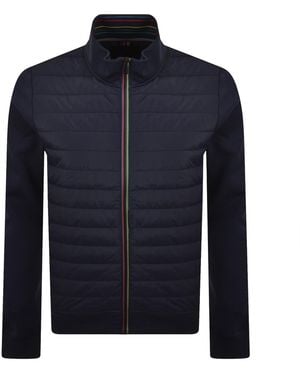 Paul Smith Mix Media Jacket - Blue