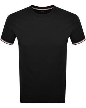BOSS BUSINESS Boss Thompson 04 Jersey T Shirt - Black