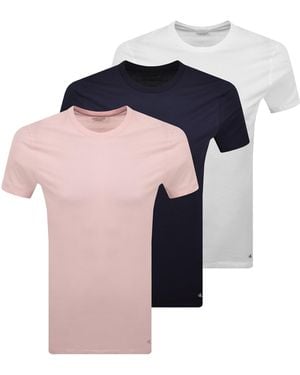 Calvin Klein 3 Pack T Shirts - Blue