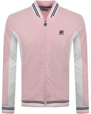 Fila Fila Settanta Zip Track Top Pale - Pink