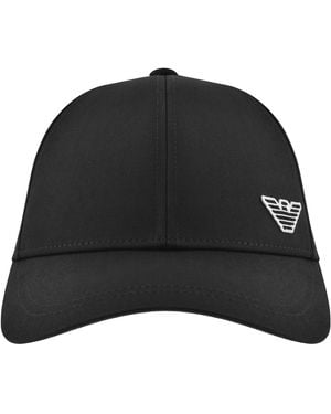 Armani Emporio Baseball Logo Cap - Black