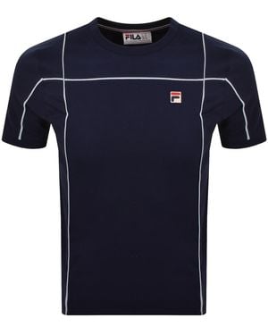 Fila Fila Terri Crew Neck T Shirt - Blue