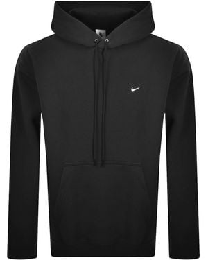 Nike Solo Swoosh Hoodie - Black