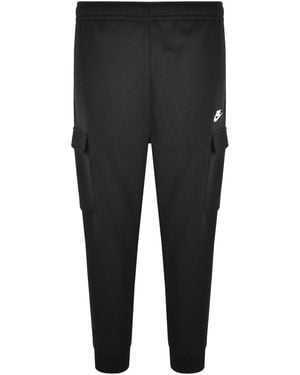 Nike Club Cargo Jogging Bottoms - Black