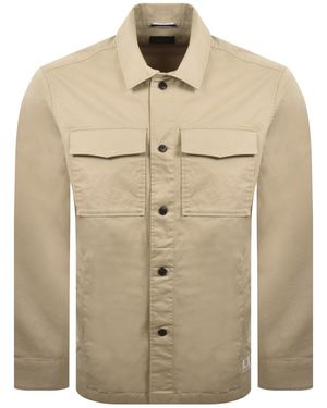 Hackett Heritage Overshirt Grain - Natural