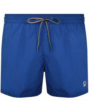 Paul Smith Zebra Swim Shorts - Blue