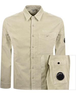 C.P. Company Cp Company Corduroy Shirt - Natural
