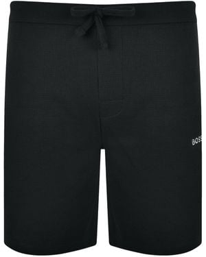 BOSS BUSINESS Boss Waffle Shorts - Black