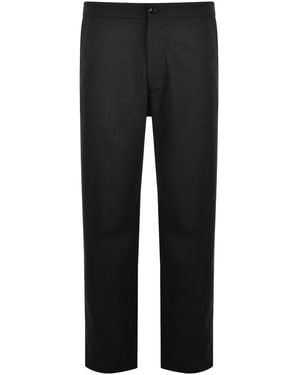 Armani Emporio Wool Blend Pants - Black