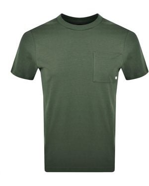 Farah Farah Stacy Pocket T Shirt - Green