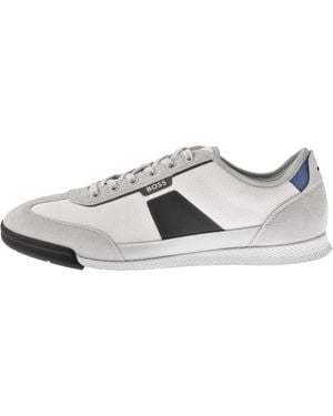 BOSS BUSINESS Boss Nitan Trainers - White
