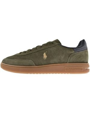 Ralph Lauren Bedford Trainers - Brown
