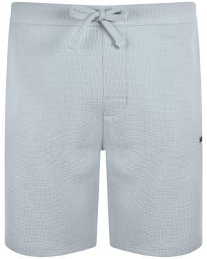 BOSS BUSINESS Boss Waffle Shorts - Blue