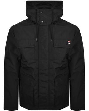 Fila Fila Liam Cargo Pockets Jacket - Black