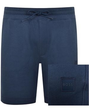 BOSS Boss Sewalk Sweat Shorts - Blue