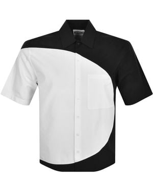 Moschino Short Sleeve Logo Shirt - Black