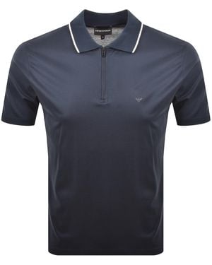 Armani Emporio Travel Essential Polo - Blue