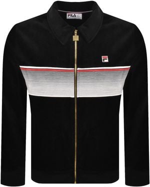 Fila Fila Malakai Velour Track Top - Black