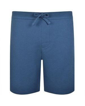 BOSS BUSINESS Boss Waffle Shorts Open - Blue