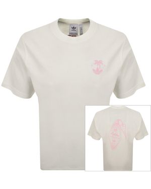 adidas Originals Retro Keychain T Shirt Off - White
