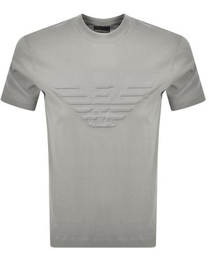 Armani Emporio Big Eagle T Shirt - Grey