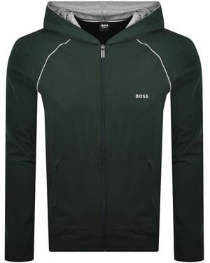 BOSS BUSINESS Boss Mix And Match Full Zip Hoodie - Green