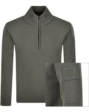 C.P. Company Cp Company Merino Wool Jumper - Grey