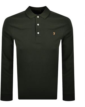 Farah Farah Blanes Polo T Shirt - Green