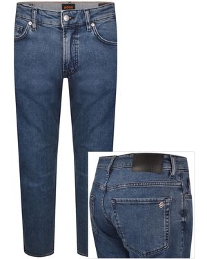 BOSS Boss Re Maine Regular Fit Jeans - Blue