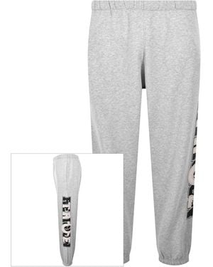 TRUE RELIGION Applique Joggers Heather - Grey