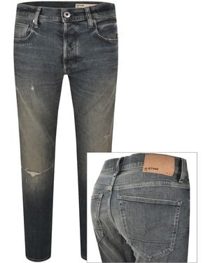 G-Star G-Star 3301 Slim Fit Jeans Light Wash - Grey