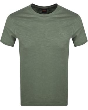 BOSS Boss Tegood T Shirt - Green