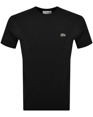 Lacoste Crew Neck T Shirt - Black