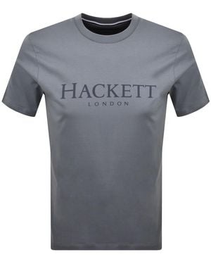 Hackett Heritage Essential T Shirt - Gray