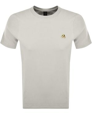 Moose Knuckles Crescent T Shirt - Grey