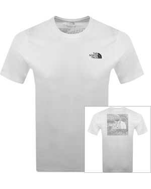 The North Face Box Celebration T Shirt - White