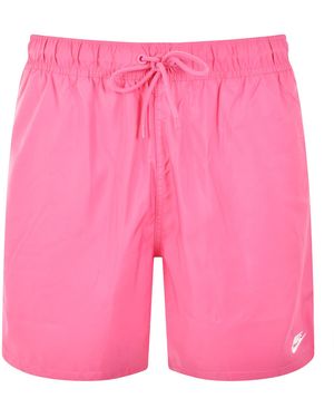 Nike Club Flow Swim Shorts - Pink