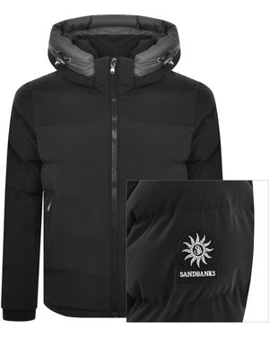 Sandbanks Core Puffer Jacket - Black