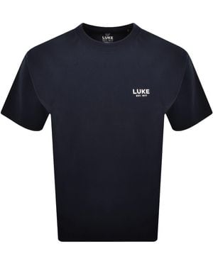 Luke 1977 Exquisite Relaxed Fit T Shirt - Blue