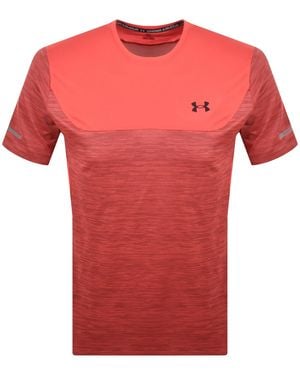 Under Armour Tech Utility T Shirt - Red