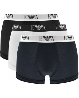 Armani Emporio Underwear 3 Pack Boxer - Blue
