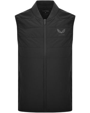 Castore Hybrid Quilted Gilet - Black
