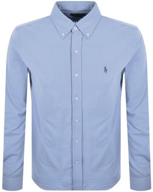 Ralph Lauren Featherweight Mesh Shirt - Blue