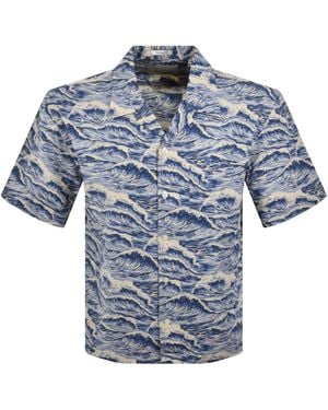 GANT Camp Collar Shirt - Blue