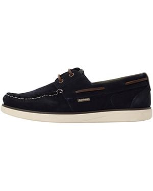 Barbour Rothley Boat Shoes - Blue