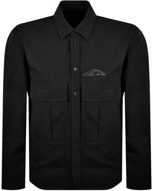 DSquared² Icon Ripstop Overshirt - Black