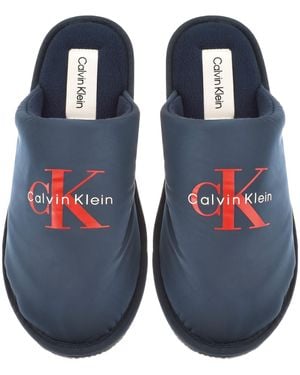 Calvin Klein Hotel Slippers - Blue