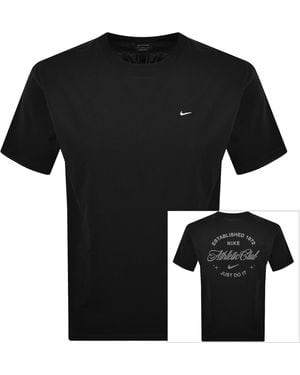 Nike Training Loose Fit Nac T Shirt - Black